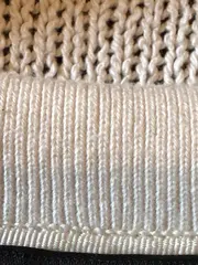 Vorschaubild 3 von Damen Strickpullover Beige Gr. 38/36 Casual Baumwolle