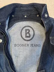 Vorschaubild 3 von Jeans Damen Jeansjacke Gr. 36 Blau Biker Stil Denim