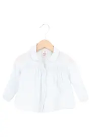 Vorschaubild 1 von Kinder Bluse Gr. 92 Blau Casual Langarm Mädchen Oberteil