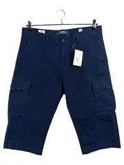 Vorschaubild 1 von Herren Cargo Shorts Gr. L W33 Navy Blau Casual NEU