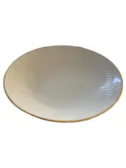 Vorschaubild 1 von LUXOR Konfektschale Porzellan Weiß Strukturmuster Metallic