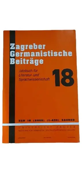 UNIVERSITÄT ZAGREB Zeitschrift