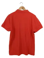 Vorschaubild 2 von Herren Poloshirt Rot Gr. 54/XL Casual Basic Kurzarm