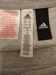 Vorschaubild 4 von T-Shirt Kinder Gr. 164 Grau Logo-Print Kurzarm Sportshirt