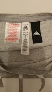 Vorschaubild 3 von T-Shirt Kinder Gr. 164 Grau Logo-Print Kurzarm Sportshirt