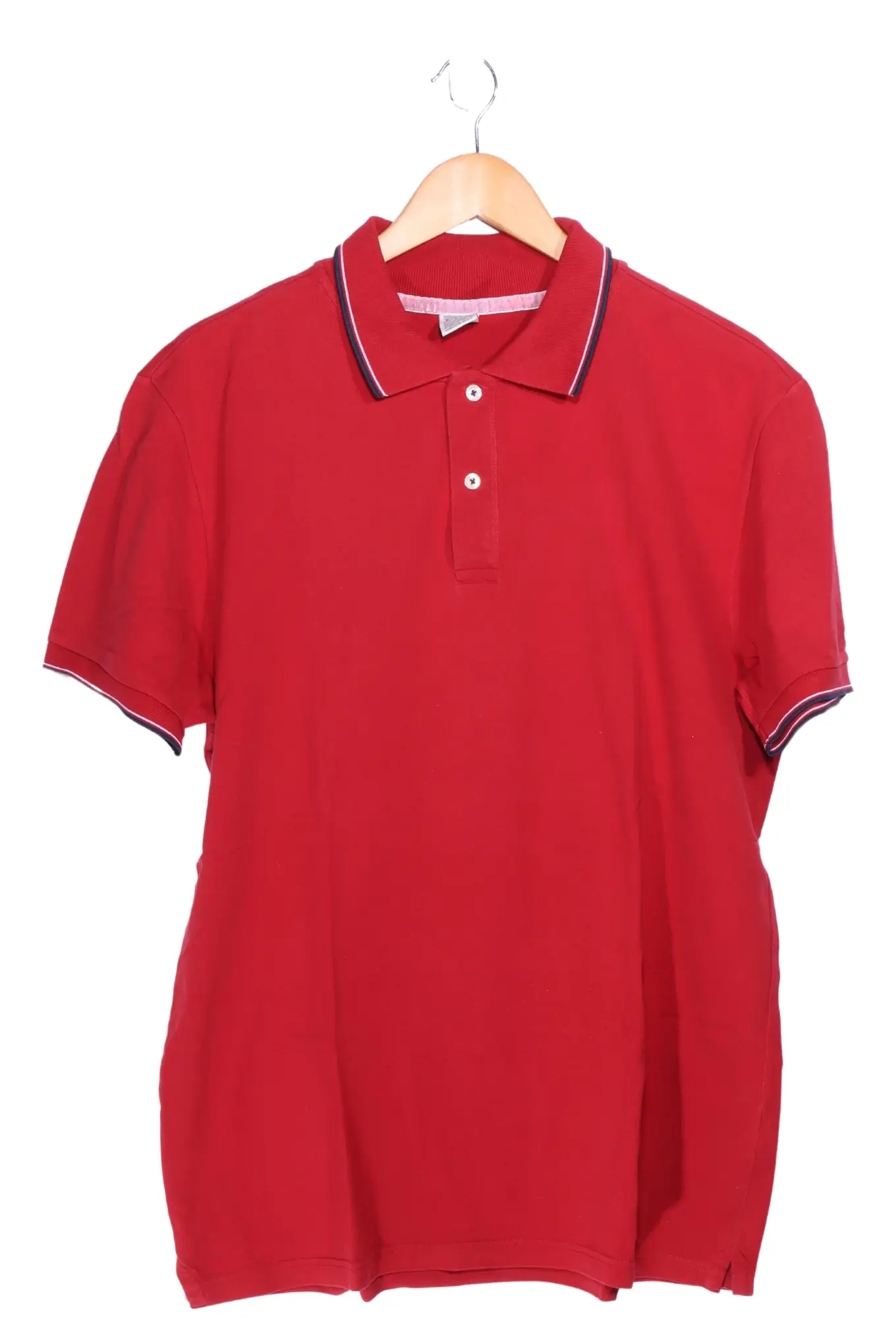THINK PINK Herren Poloshirt Rot Gr. 54/XL Klassisch Casual Sportlich