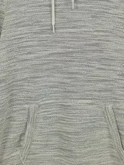 Vorschaubild 3 von Herren Kapuzenpullover Hoodie Gr. 40 Grau Meliert Casual