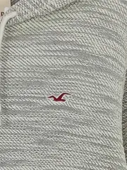 Vorschaubild 2 von Herren Kapuzenpullover Hoodie Gr. 40 Grau Meliert Casual