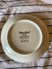Vorschaubild 2 von PERPIGNAN Untertasse Porzellan Mehrfarbig Klassisch Geometrisch