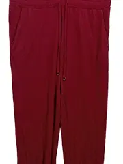 Vorschaubild 3 von Damen Jumpsuit Rot Gr. 34/XS Casual Viskose Overall Raffungen