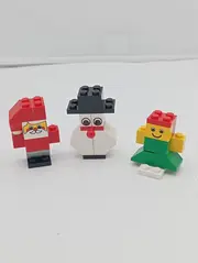 Vorschaubild 3 von Spielfiguren-Set Weihnachtsmann Schneemann Winter Mehrfarbig ab 6 Jahre