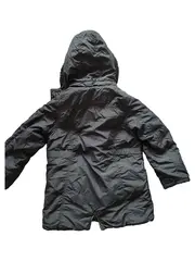 Vorschaubild 3 von Mädchen Leichte Jacke Kinder Gr. 104 Grau Casual Kapuze Herbst Winter