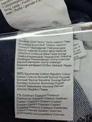 Vorschaubild 5 von Kinder Jeans Shorts Gr. 68 Blau Casual Denim Hose