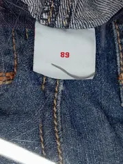 Vorschaubild 4 von Kinder Jeans Shorts Gr. 68 Blau Casual Denim Hose