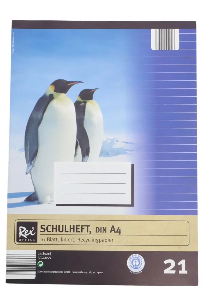 REX Schulheft Bild 1