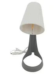Vorschaubild 1 von SVALLET Tischleuchte Grau Modern Kunststoff 36cm Schreibtischlampe