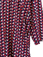 Vorschaubild 5 von Damen Langarmshirt Gr. 48/4XL Mehrfarbig Viskose Muster Casual