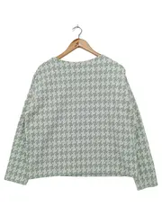 Vorschaubild 1 von Damen Pullover Gr. 36/S Mehrfarbig Hahnentritt Klassisch