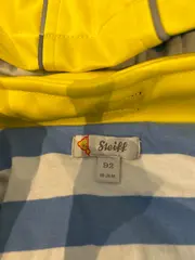 Vorschaubild 3 von Kinder Regenjacke Gr. 92 Gelb Kapuze Maritim Polyester
