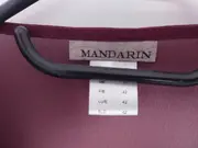 Vorschaubild 4 von Damen Bluse Tunika Rot Gr. 40 Elegant Rundhals mit Falten