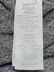 Vorschaubild 3 von MLGLOW ACTIVE TIGHTS Leggings Grau Gr. 40/L Rippstrick