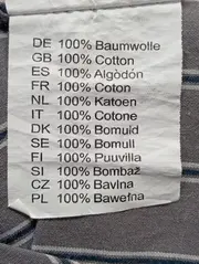 Vorschaubild 5 von Kinder Freizeithemd Gr. 152 Grau Gestreift Casual Langarm Baumwolle