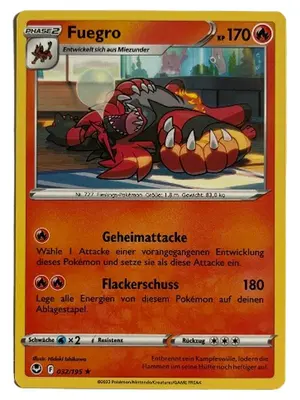 POKÉMON Sammelkarte