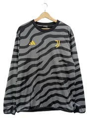 Vorschaubild 1 von Juventus Herren Langarm Shirt Trikot Gr. L Schwarz Weiß