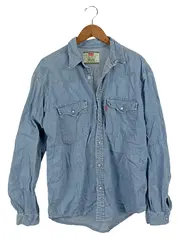 Vorschaubild 1 von Herren Jeansjacke Blau Gr. 50/L Casual Baumwolle Freizeit