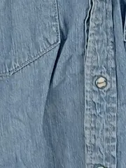 Vorschaubild 8 von Herren Jeansjacke Blau Gr. 50/L Casual Baumwolle Freizeit