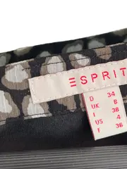 Vorschaubild 8 von Damen Bluse Animal Print Langarm Mehrfarbig Gr. 34/XS