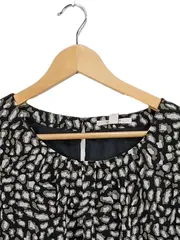 Vorschaubild 5 von Damen Bluse Animal Print Langarm Mehrfarbig Gr. 34/XS