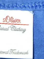 Vorschaubild 2 von Kinder T-Shirt Blau Gr. 152 mit Schriftzug Aufdruck