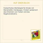 Vorschaubild 2 von Käfer Kunterbunt Brettspiel Kinderspiel Lernspiel Farben Handpuppe