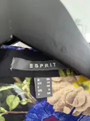 Vorschaubild 3 von Damen Bluse Gr. 36/S Blumenmuster transparent Langarm