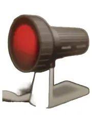 Vorschaubild 1 von Infraphil HP 1510 Infrarotlampe Wärmelampe Rotlicht Therapie