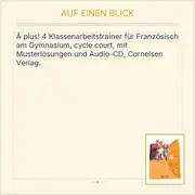 Vorschaubild 2 von À plus! 4 cycle court Klassenarbeitstrainer Französisch Gymnasium