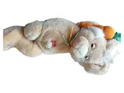 Vorschaubild 1 von Baby Kuscheltier Hase Plüschtier Beige mit Karotte Stofftier