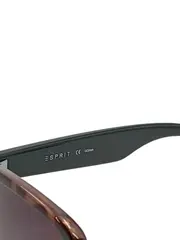Vorschaubild 3 von ET19426 Damen Sonnenbrille Kunststoff Tierdruck Klassisch 14cm