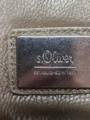 Vorschaubild 3 von Damen Umhängetasche Grau Mittel Alltag Polyurethan Reißverschluss