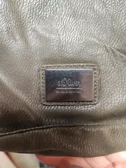 Vorschaubild 2 von Damen Umhängetasche Grau Mittel Alltag Polyurethan Reißverschluss