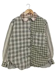 Vorschaubild 1 von Damen Sweatjacke 34/XS Mehrfarbig Kariert Casual Gesteppt