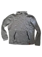 Vorschaubild 1 von Kinder Pullover Gr. 164 Grau Meliert Baumwolle Casual Langarm