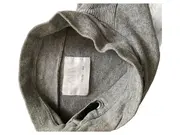 Vorschaubild 3 von Kinder Pullover Gr. 164 Grau Meliert Baumwolle Casual Langarm