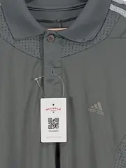 Vorschaubild 2 von Herren Poloshirt Sport Grau Gr. XL Kurzarm Polyester