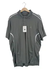 Vorschaubild 1 von Herren Poloshirt Sport Grau Gr. XL Kurzarm Polyester