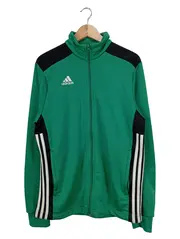 Vorschaubild 1 von Herren Trainingsjacke Grün M Polyester Sport