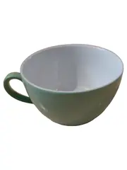 Vorschaubild 1 von Tasse Grün Porzellan 300ml Modern Kaffeetasse Teetasse