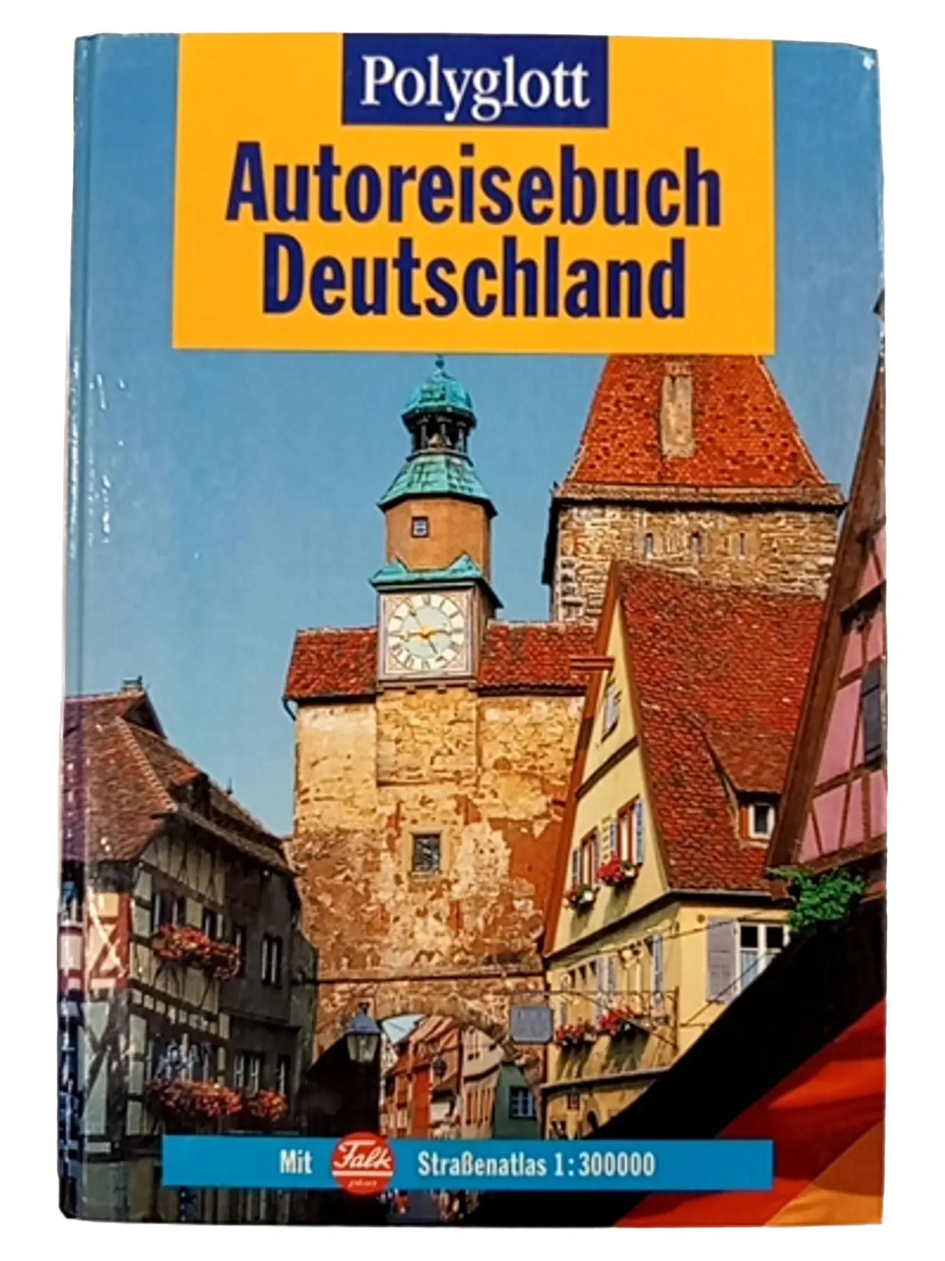Polyglott Reiseführer Deutschland: 40 Routen, Falk Straßenatlas, Hardcover