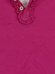 Vorschaubild 3 von Poloshirt Kinder Gr. 104 Pink Kurzarm Baumwolle Preppy
